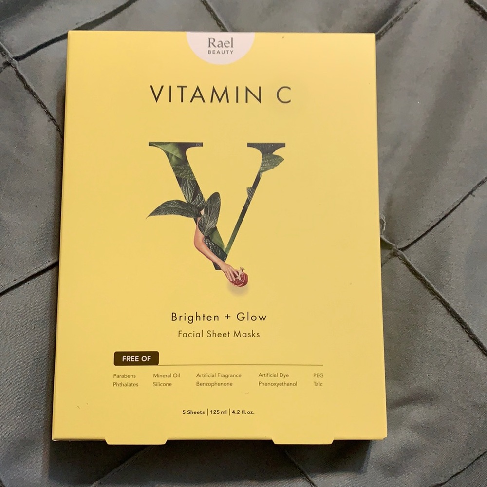 Vitamin C sheet mask